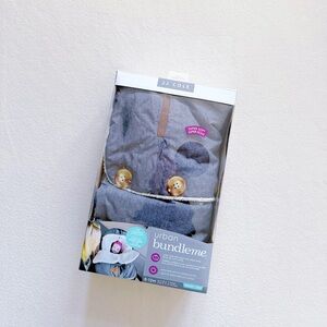 JJ Cole Urban Bundleme Baby Stroller & Car Seat Cover Heather Grey Plush Liner